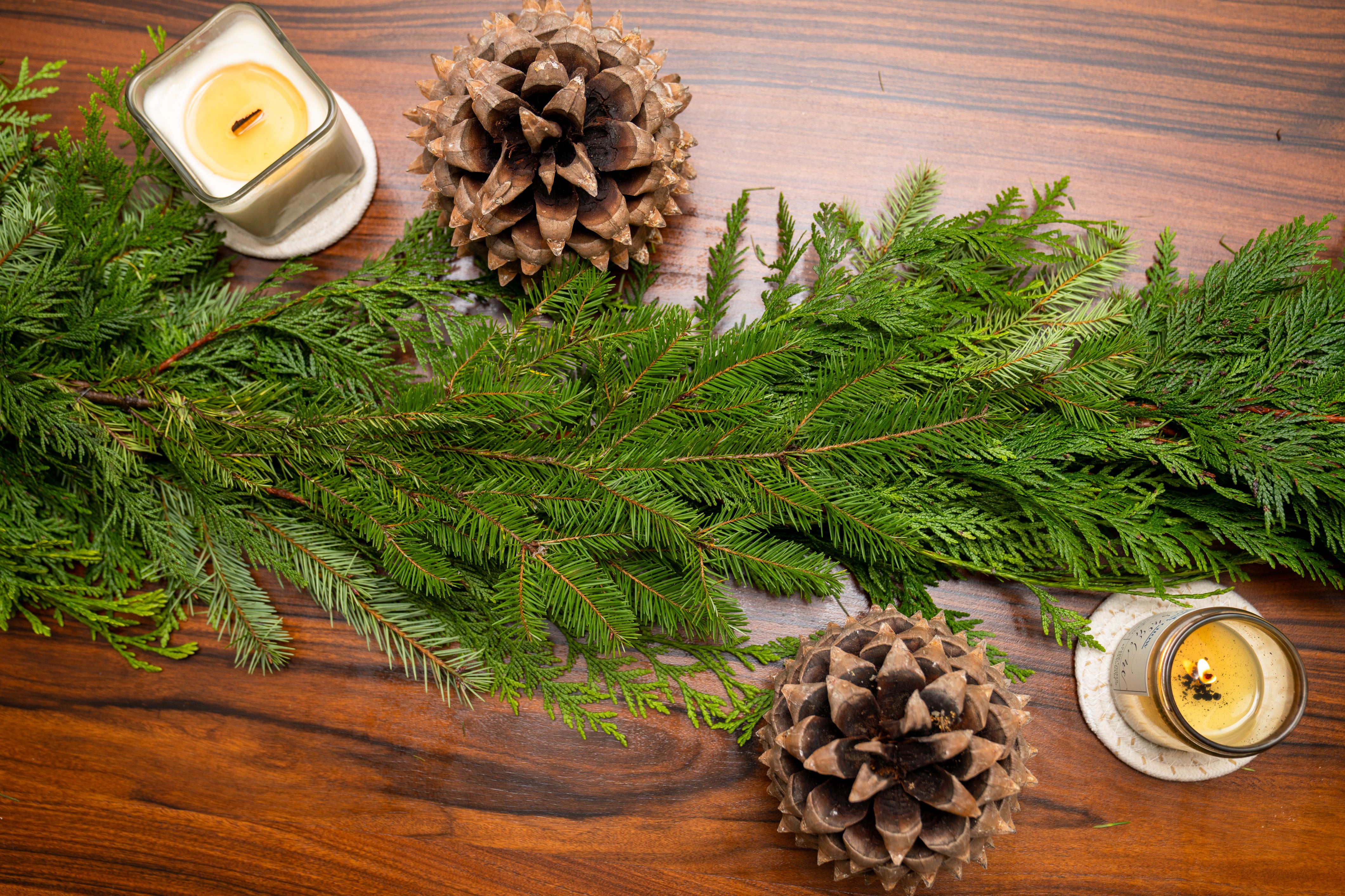 The Timberline – 18' Western Red Cedar & Douglas Fir Garland